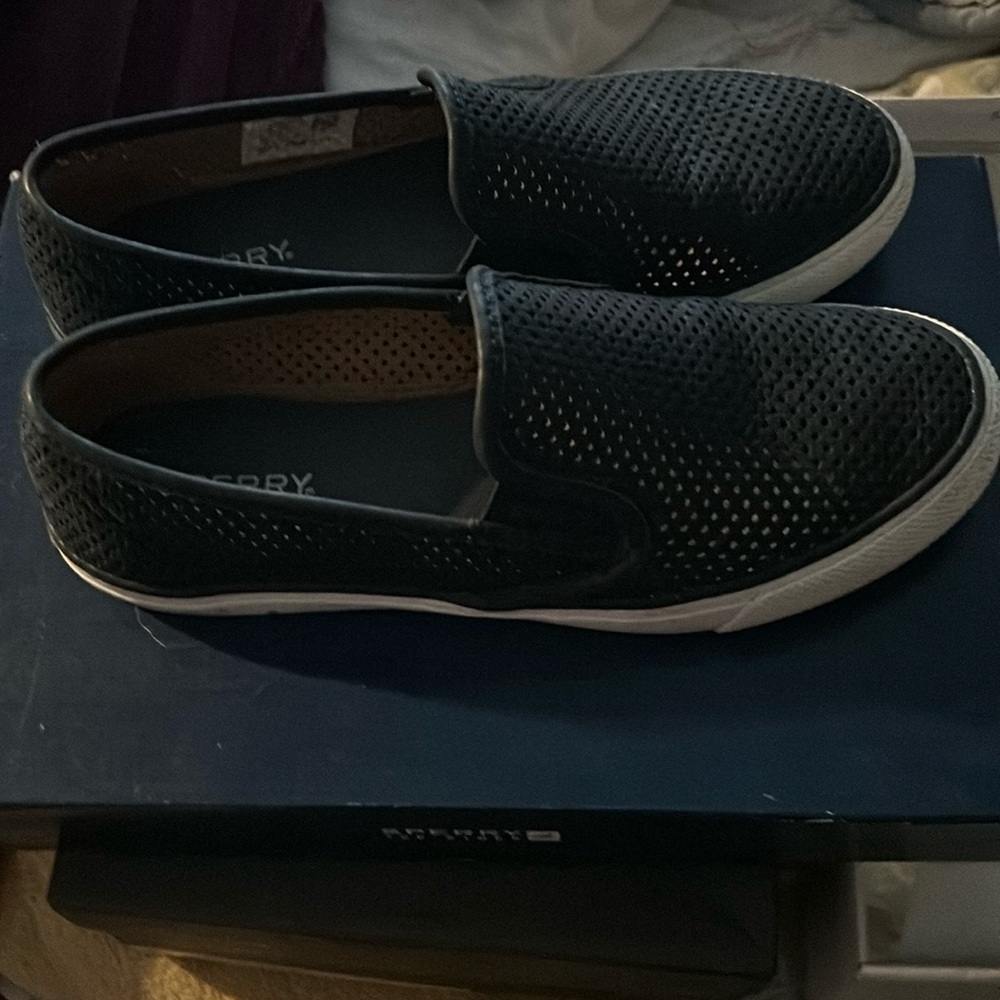 Sperry Blue Slip-On Shoes